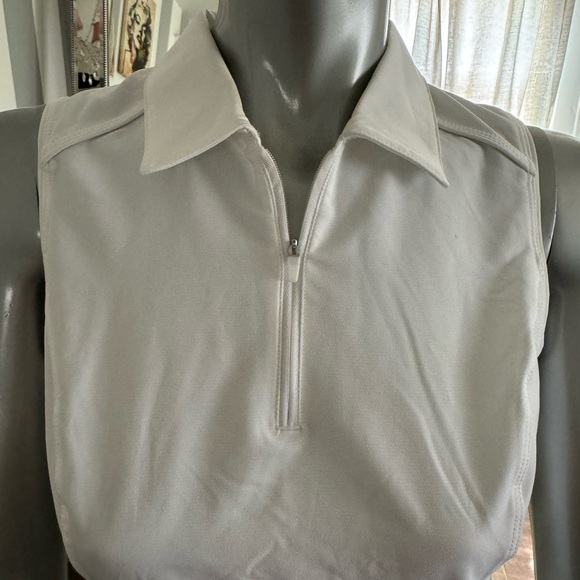 NWT! Brand new! Women's Polo Tank Dress - All in Motion White - Picture 3 of 6